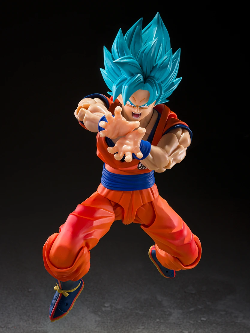 SUPER SAIYAN GOD SUPER SAIYAN SON GOKU - BLUE POWER TRANSCENDING LIMITS