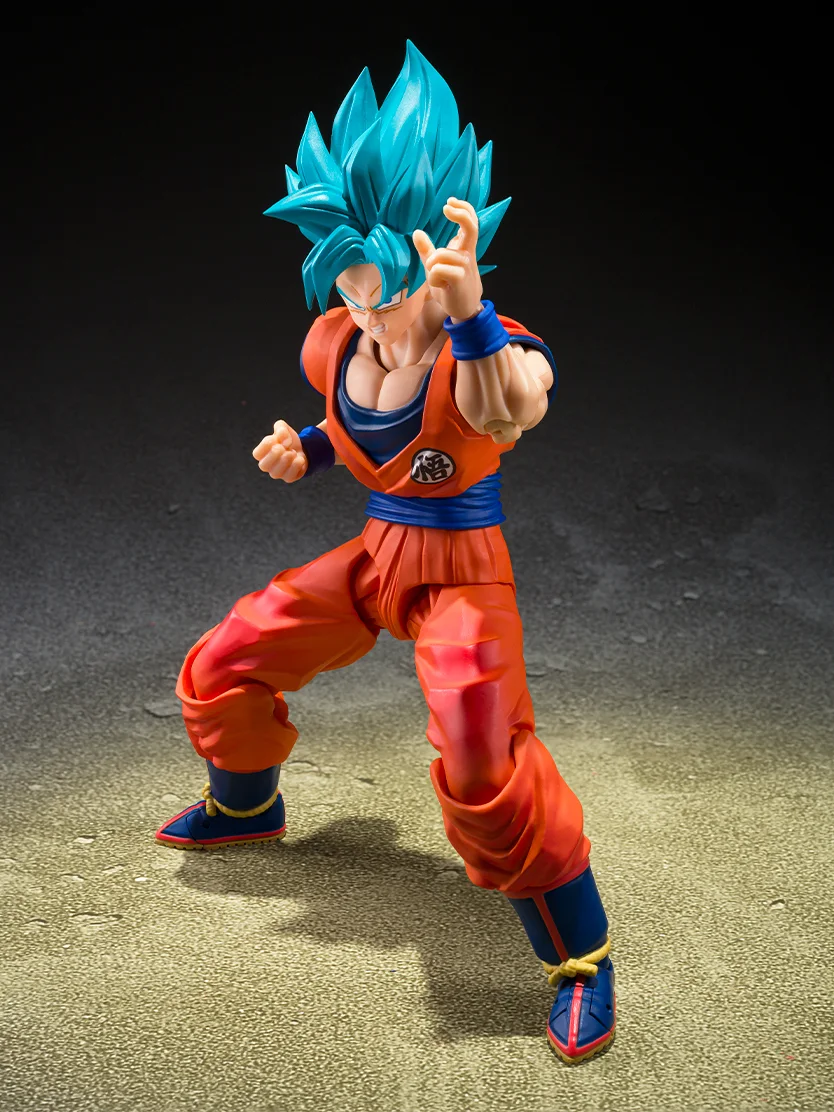 SUPER SAIYAN GOD SUPER SAIYAN SON GOKU - BLUE POWER TRANSCENDING LIMITS