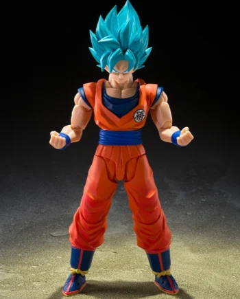 SUPER SAIYAN GOD SUPER SAIYAN SON GOKU - BLUE POWER TRANSCENDING LIMITS