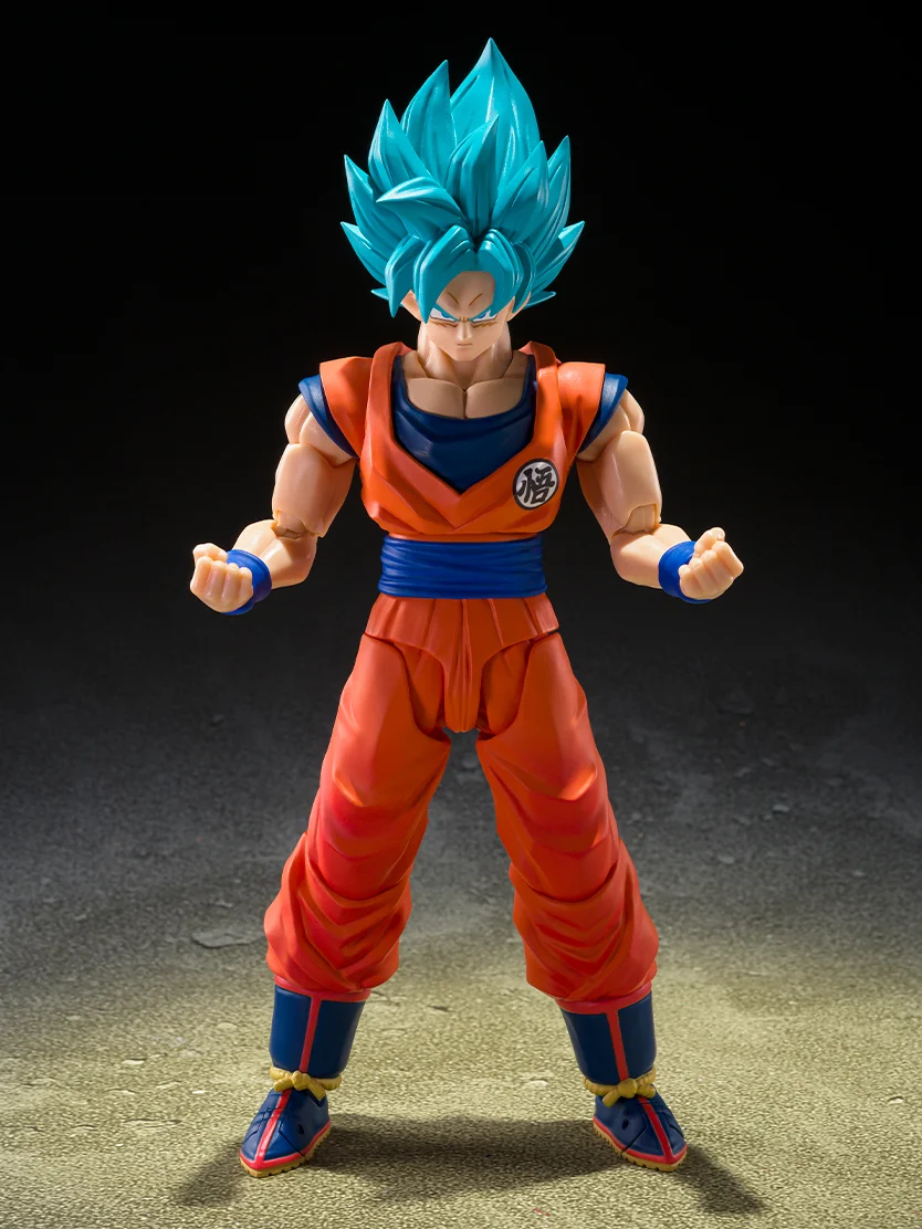 SUPER SAIYAN GOD SUPER SAIYAN SON GOKU - BLUE POWER TRANSCENDING LIMITS